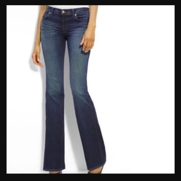 J BRAND BOOT CUT DARK VINTAGE WASH #729C042 SIZE 30 - Picture 1 of 9